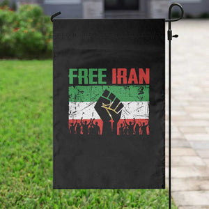 Free Iran Flag Garden Flag Support Iranian Freedom No War TS14 Print Your Wear