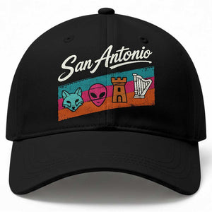 Funny Fox Alien Castle Harper Meme Baseball Cap San Antonio Texas Pride Sports Fan TS14 Print Your Wear