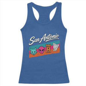 Funny Fox Alien Castle Harper Meme Racerback Tank Top San Antonio Texas Pride Sports Fan TS14 Royal Blue Print Your Wear