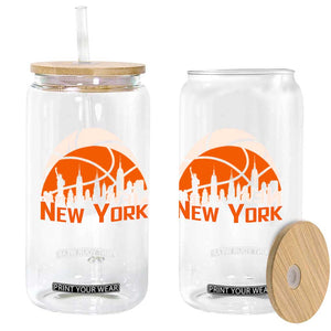 New York Skyline NY State Pride Glass Can Game Day Sports Fan TS14 Print Your Wear