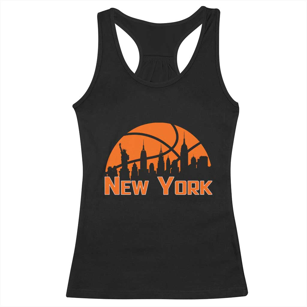 New York Skyline NY State Pride Racerback Tank Top Game Day Sports Fan TS14 Black Print Your Wear