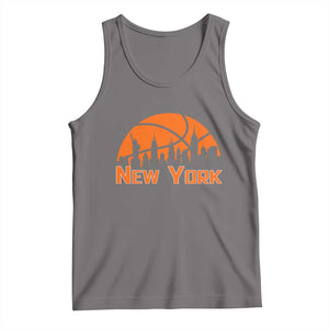 New York Skyline NY State Pride Tank Top Game Day Sports Fan TS14 Deep Heather Print Your Wear