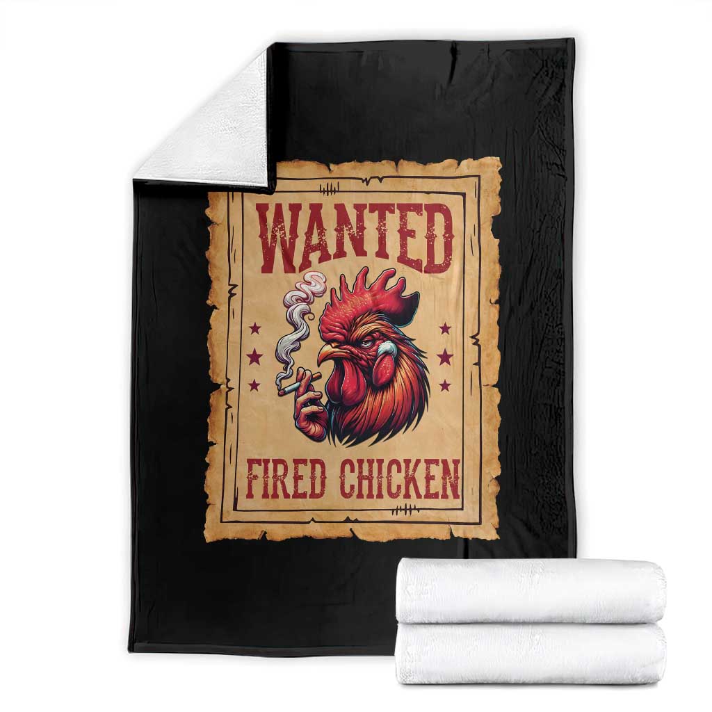 Funny Weed Lover Cannabis 420 Throw Blanket Fried Chicken TS14 Black Print Your Wear