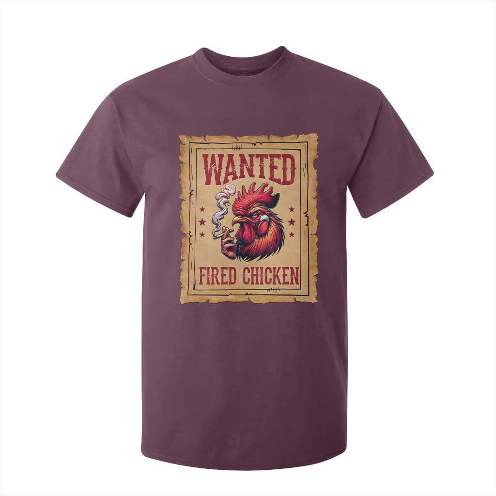 Funny Weed Lover Cannabis 420 T Shirt For Kid Fried Chicken TS14 Maroon Print Your Wear