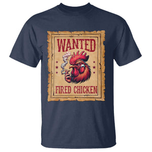 Funny Weed Lover Cannabis 420 T Shirt Fried Chicken TS14 Navy Print Your Wear