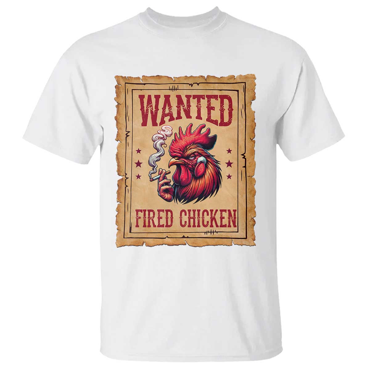 Funny Weed Lover Cannabis 420 T Shirt Fried Chicken TS14 White Print Your Wear