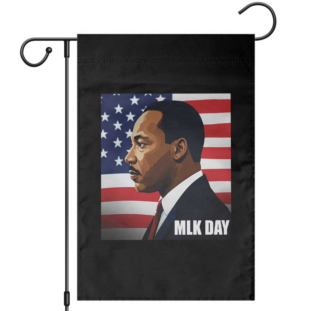 Martin Luther King Jr Garden Flag Human Rights TS14 Black Print Your Wear