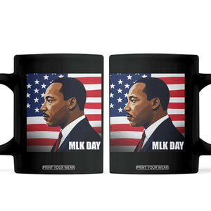 Martin Luther King Jr Coffee Mug Human Rights TS14 Black Print Your Wear