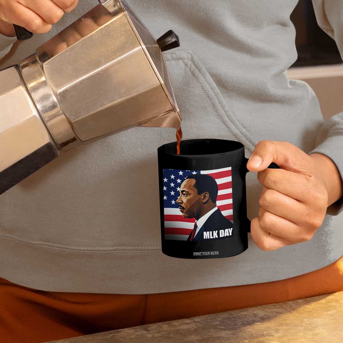 Martin Luther King Jr Coffee Mug Human Rights TS14 Print Your Wear