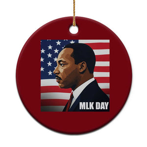 Martin Luther King Jr Ceramic Ornament Human Rights TS14 1pc Red Print Your Wear
