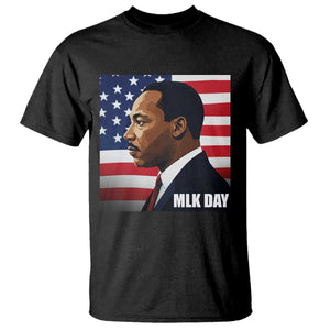 Martin Luther King Jr T Shirt Human Rights TS14 Black Print Your Wear