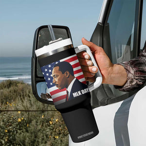 Martin Luther King Jr Tumbler With Handle Human Rights TS14 Print Your Wear
