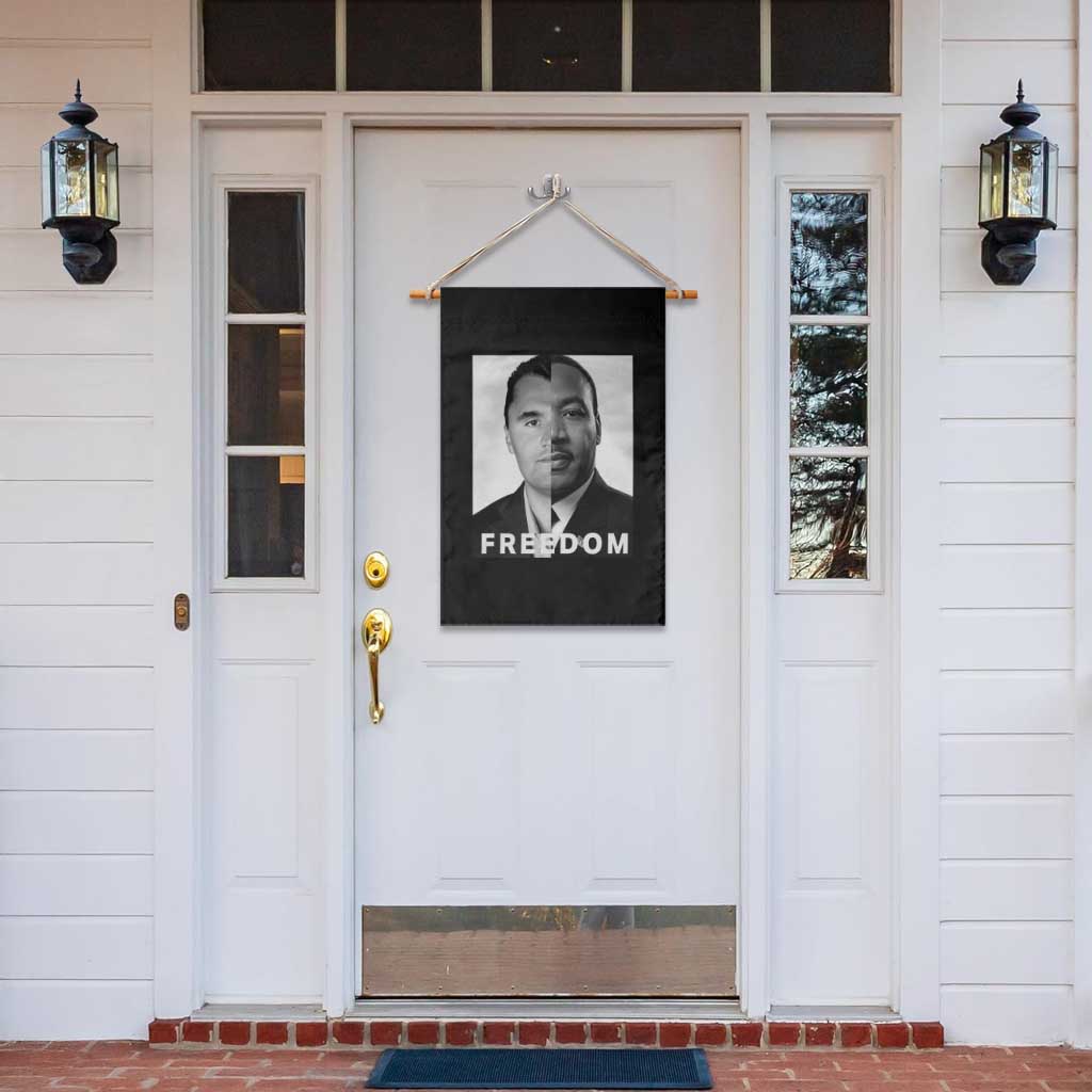 Freedom Charlie Kirk Garden Flag Martin Luther King Jr TS14 Print Your Wear