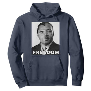 Freedom Charlie Kirk Hoodie Martin Luther King Jr TS14 Navy Print Your Wear