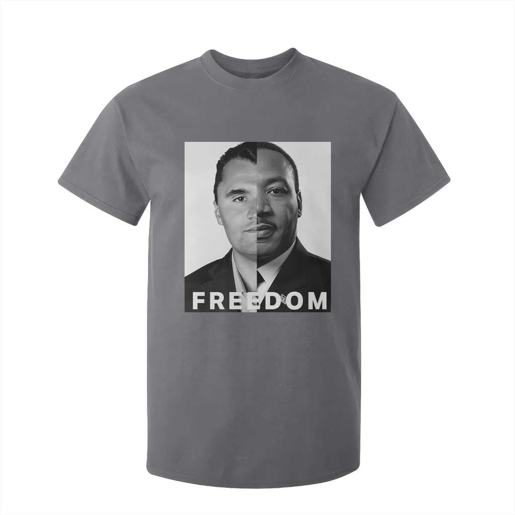 Freedom Charlie Kirk T Shirt For Kid Martin Luther King Jr TS14 Charcoal Print Your Wear