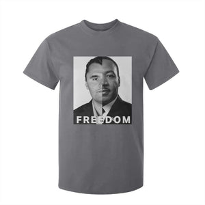 Freedom Charlie Kirk T Shirt For Kid Martin Luther King Jr TS14 Charcoal Print Your Wear