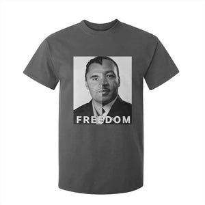 Freedom Charlie Kirk T Shirt For Kid Martin Luther King Jr TS14 Dark Heather Print Your Wear