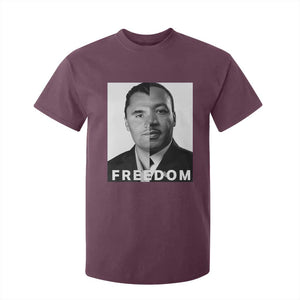Freedom Charlie Kirk T Shirt For Kid Martin Luther King Jr TS14 Maroon Print Your Wear