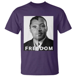 Freedom Charlie Kirk T Shirt Martin Luther King Jr TS14 Purple Print Your Wear