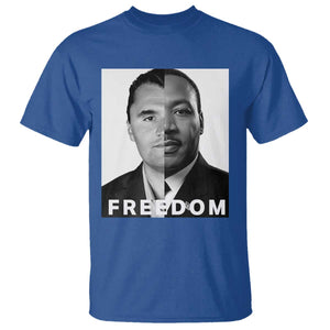 Freedom Charlie Kirk T Shirt Martin Luther King Jr TS14 Royal Blue Print Your Wear