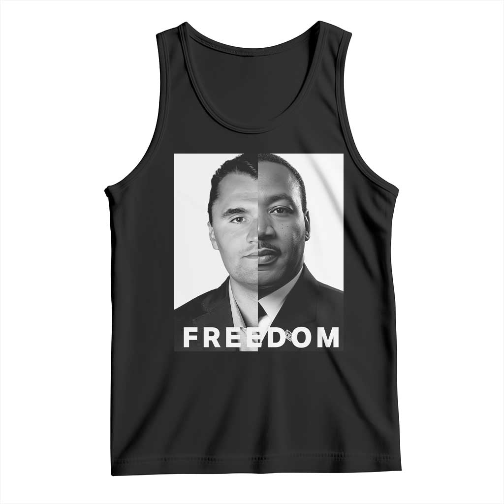 Freedom Charlie Kirk Tank Top Martin Luther King Jr TS14 Black Print Your Wear