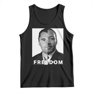 Freedom Charlie Kirk Tank Top Martin Luther King Jr TS14 Black Print Your Wear