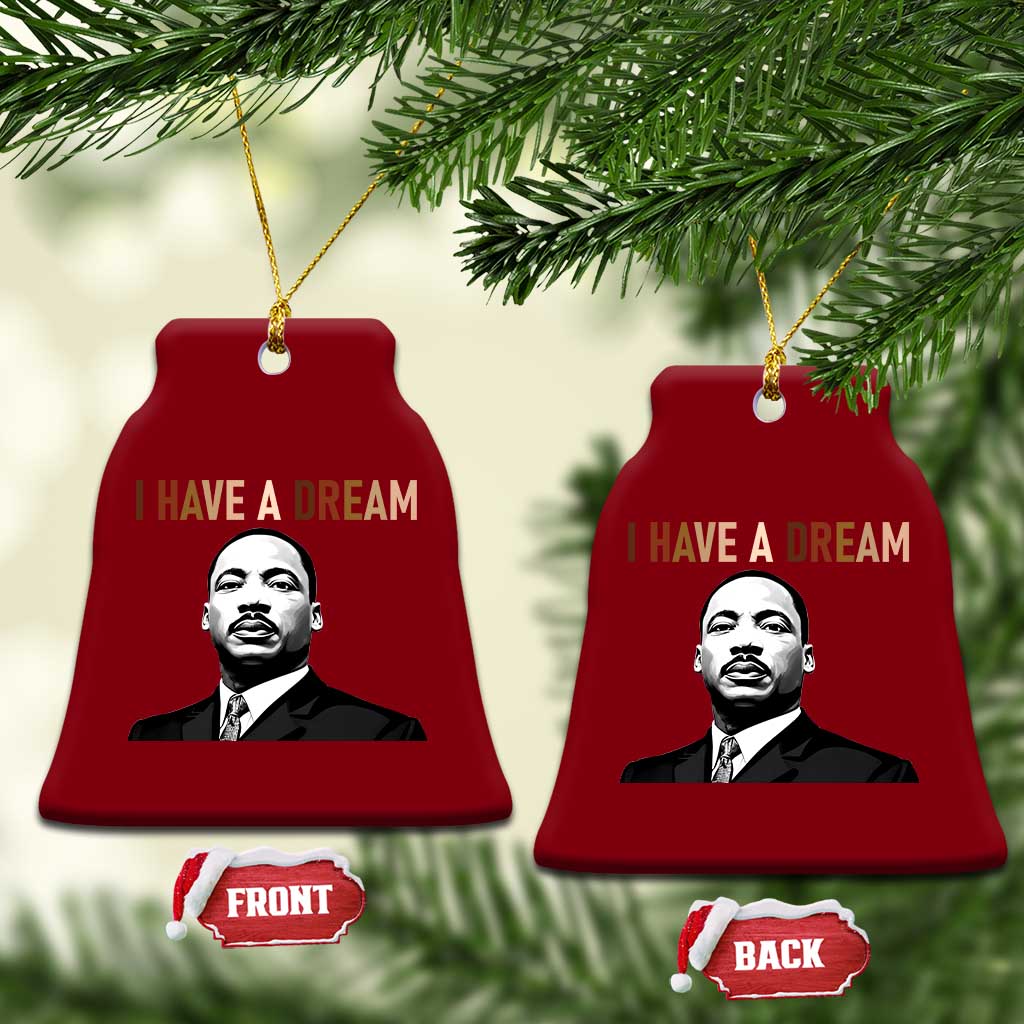 Martin Luther King Jr Ceramic Ornament I Have a Dream Cool Melanin Black History TS14 Print Your Wear