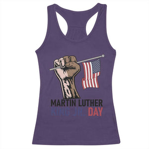 Martin Luther King Jr Racerback Tank Top Black History Month TS14 Purple Print Your Wear