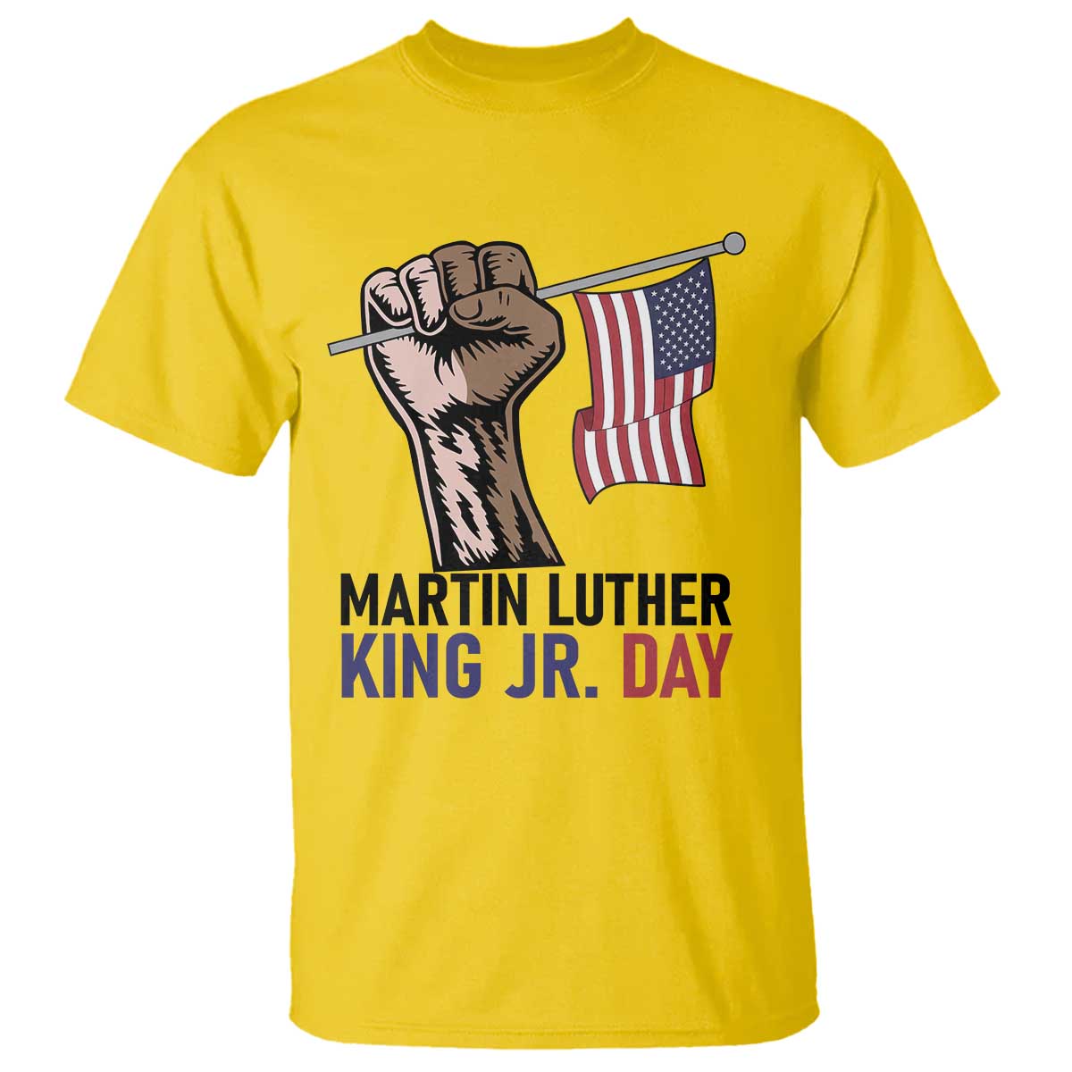 Martin Luther King Jr T Shirt Black History Month TS14 Daisy Print Your Wear