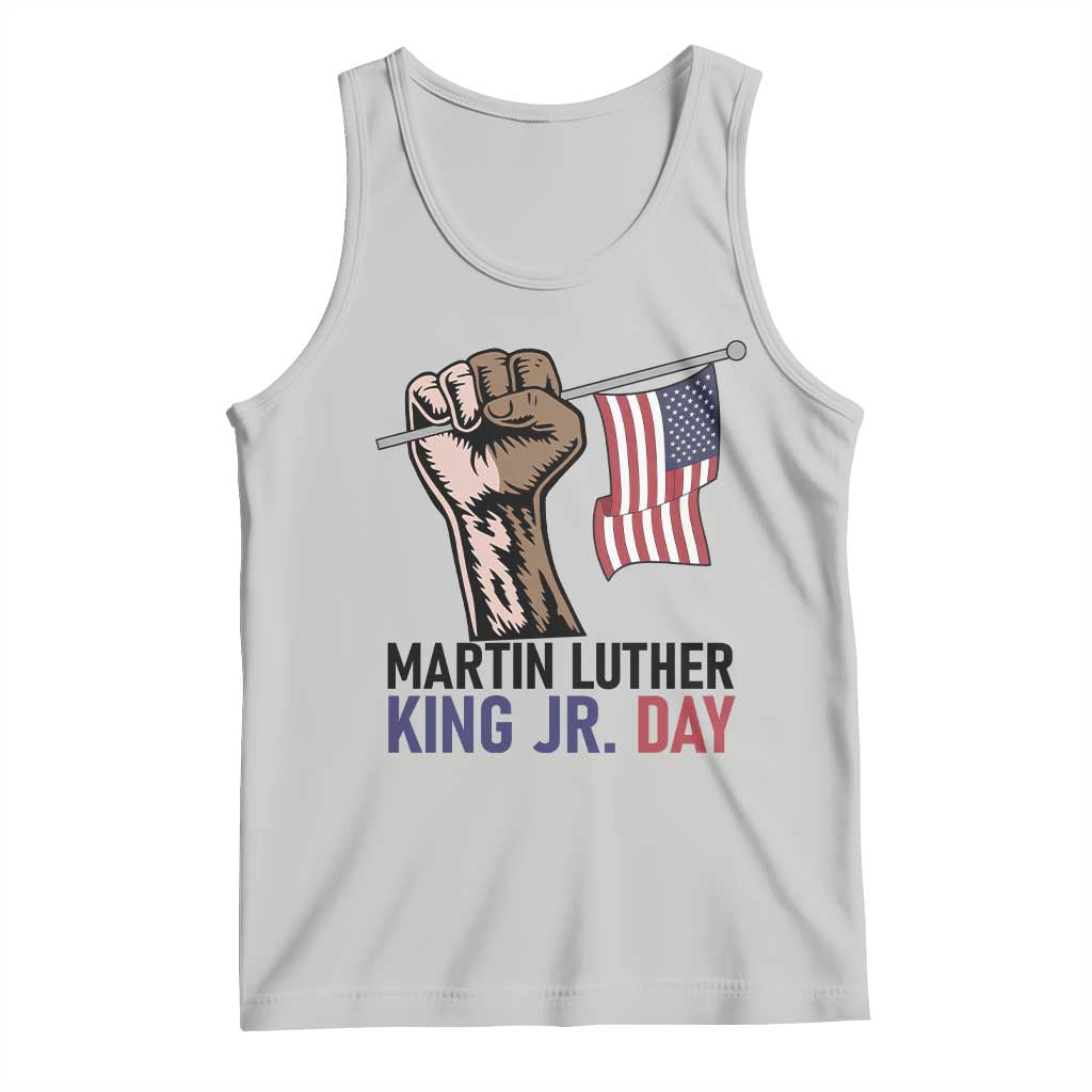 Martin Luther King Jr Tank Top Black History Month TS14 Ash Print Your Wear