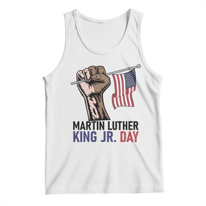 Martin Luther King Jr Tank Top Black History Month TS14 White Print Your Wear