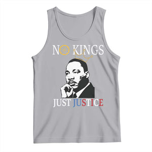 Martin Luther King Jr Tank Top No Kings Just Justice TS14 Athletic Heather Print Your Wear