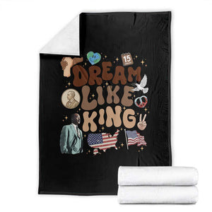 Martin Luther King Jr Throw Blanket Black History Melanin African American TS14 Black Print Your Wear