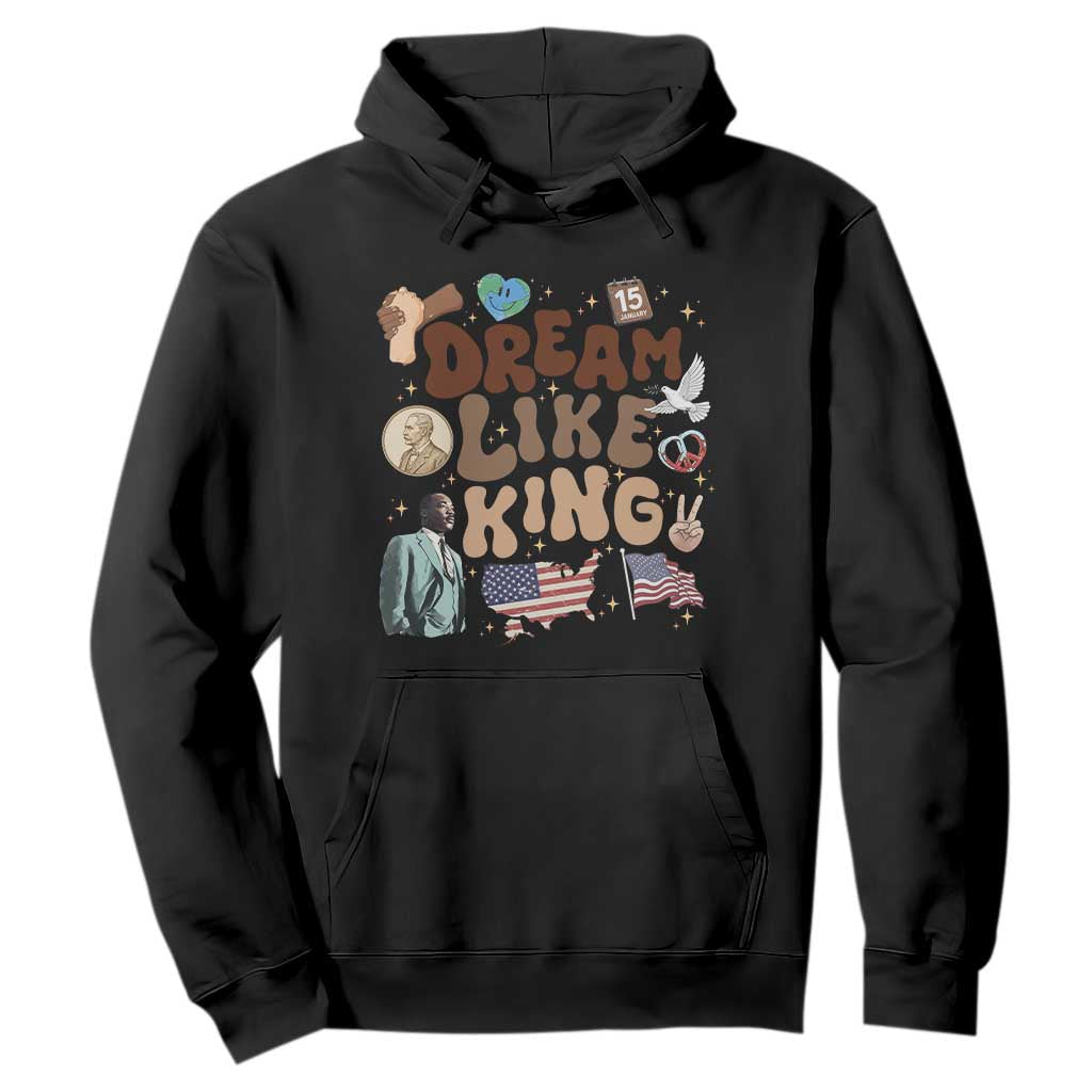 Martin Luther King Jr Hoodie Black History Melanin African American TS14 Black Print Your Wear