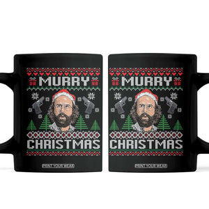 Murray Christmas Coffee Mug Funny Stranger Holiday Meme TS14 Black Print Your Wear