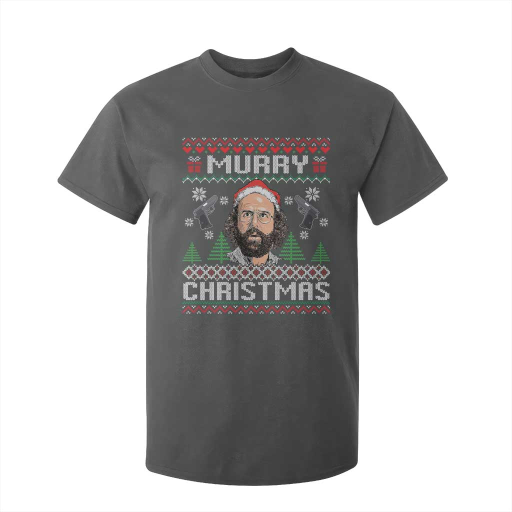 Murray Christmas T Shirt For Kid Funny Stranger Holiday Meme TS14 Dark Heather Print Your Wear