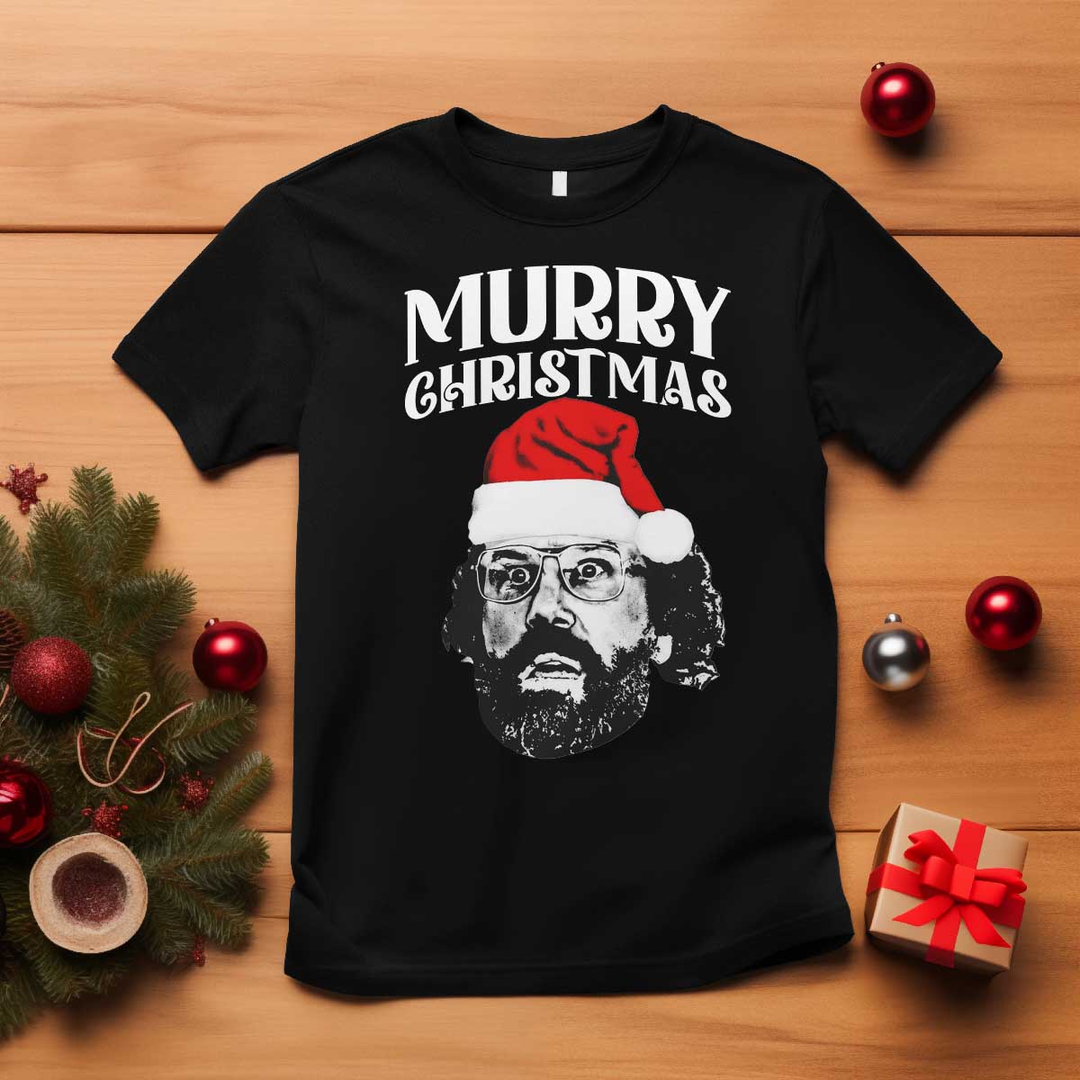 Murray Christmas T Shirt Funny Stranger Xmas TS14 Black Print Your Wear