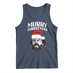 Murray Christmas Tank Top Funny Stranger Xmas TS14 Navy Print Your Wear