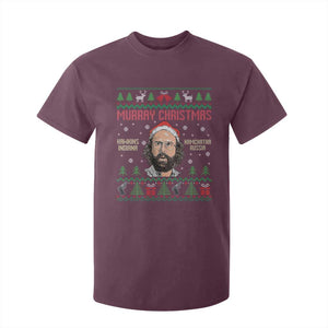 Stranger Christmas T Shirt For Kid Funny Murray Hawkins TS14 Maroon Print Your Wear