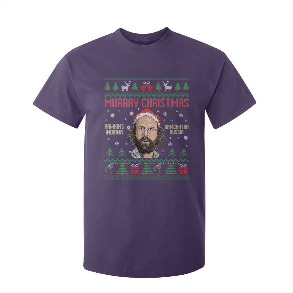 Stranger Christmas T Shirt For Kid Funny Murray Hawkins TS14 Purple Print Your Wear