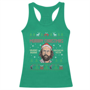 Stranger Christmas Racerback Tank Top Funny Murray Hawkins TS14 Irish Green Print Your Wear