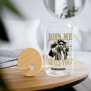 Adam Memorial Tribute Glass Can Join Me Shall You TS14 Print Your Wear