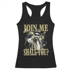 Adam Memorial Tribute Racerback Tank Top Join Me Shall You TS14 Black Print Your Wear