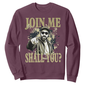 Adam Memorial Tribute Sweatshirt Join Me Shall You TS14 Maroon Print Your Wear