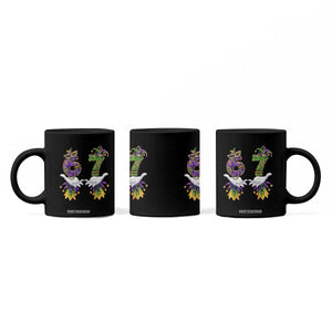 67 Mardi Gras Meme Coffee Mug Funny Six Seven Hand Carnival Trendy TS14 Print Your Wear