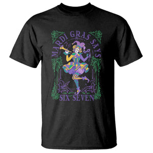 67 Mardi Gras T Shirt Funny Six Seven Carnival Trendy TS14 Black Print Your Wear
