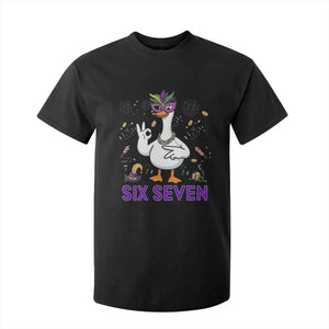 67 Mardi Gras T Shirt For Kid Funny Goose Meme Carnival Trendy TS14 Black Print Your Wear