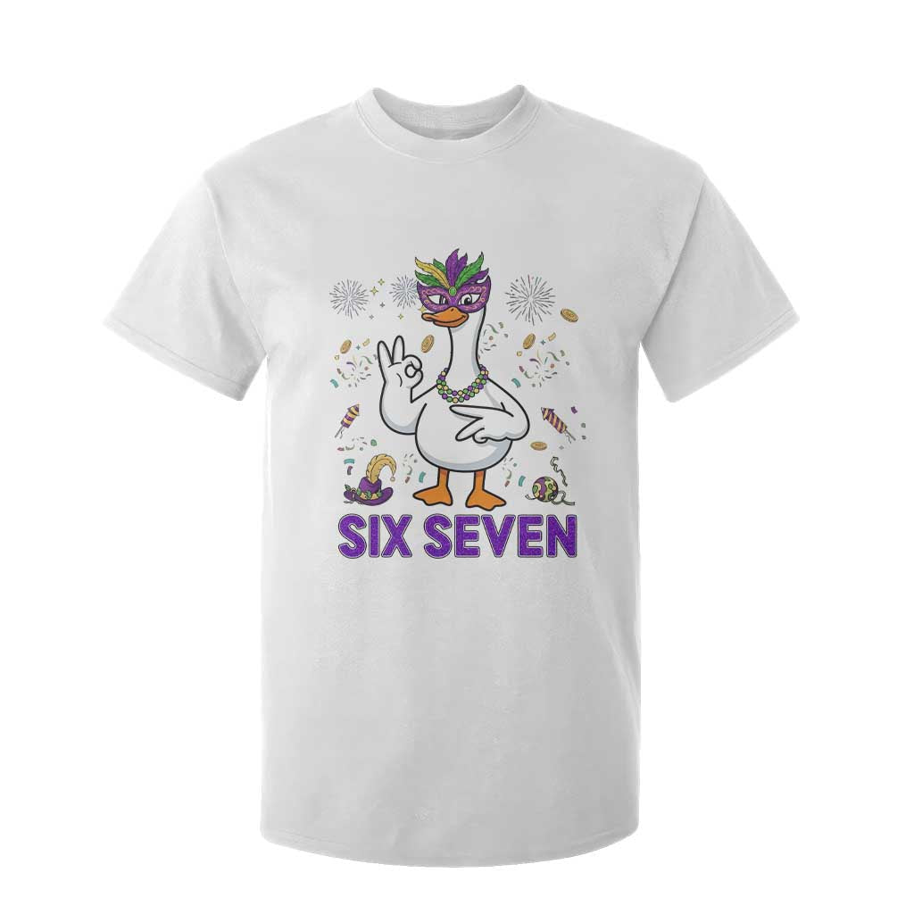 67 Mardi Gras T Shirt For Kid Funny Goose Meme Carnival Trendy TS14 White Print Your Wear