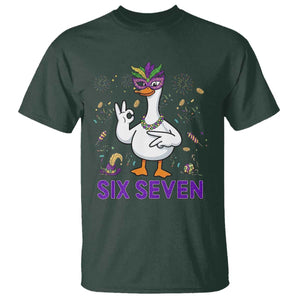 67 Mardi Gras T Shirt Funny Goose Meme Carnival Trendy TS14 Dark Forest Green Print Your Wear