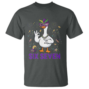 67 Mardi Gras T Shirt Funny Goose Meme Carnival Trendy TS14 Dark Heather Print Your Wear